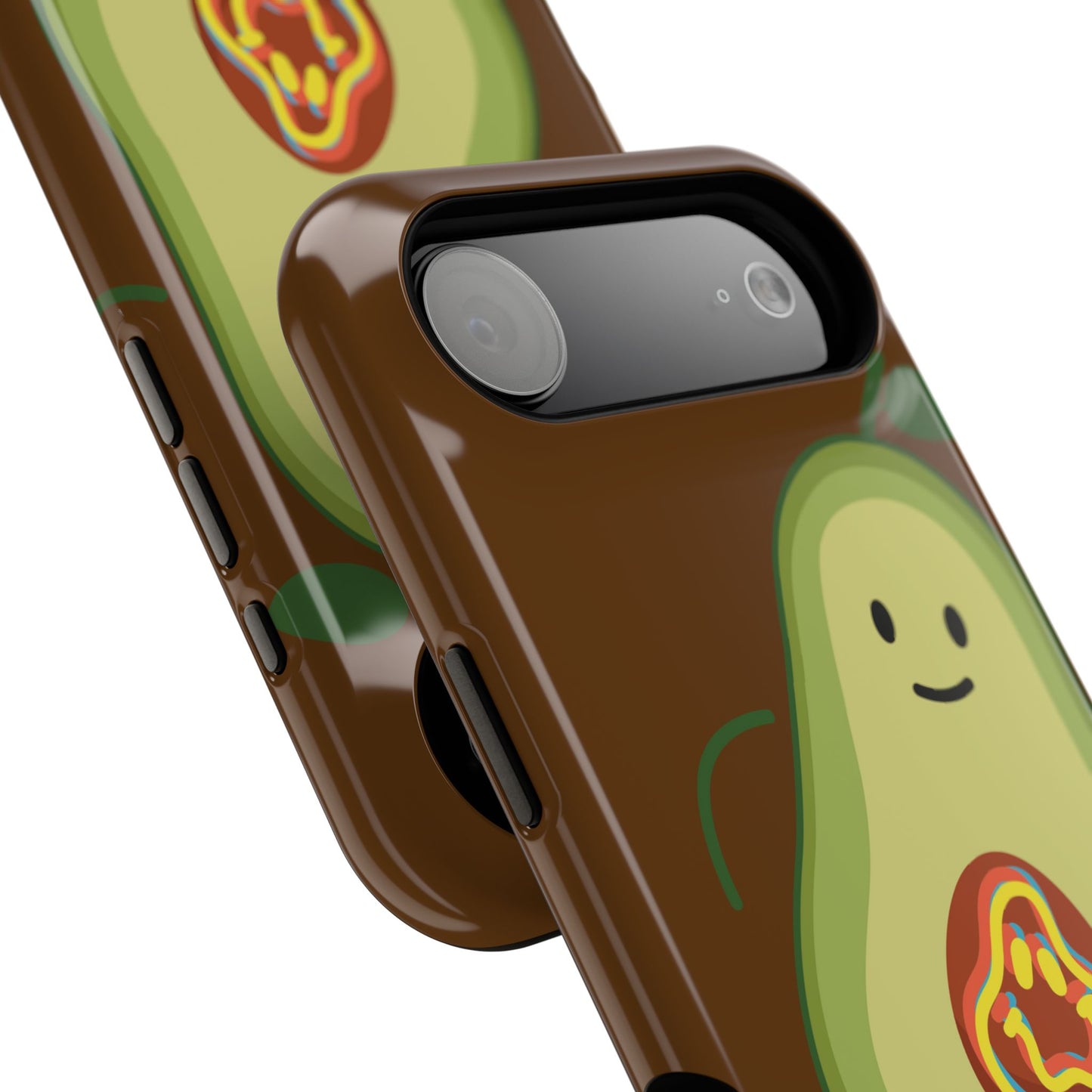 Playful Vegan Avocado Tough Phone Case Apple