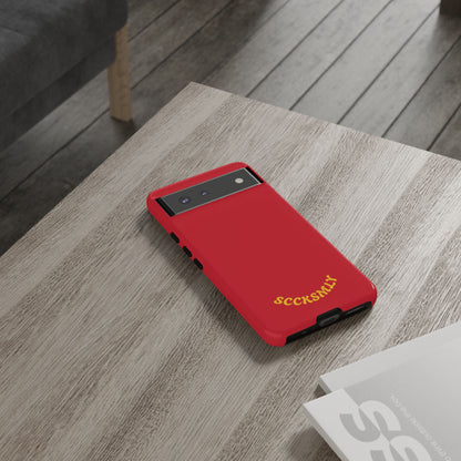 SOLID Calm Cherry Tough Case for Google Pixel