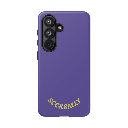SOLID Dreamy Dusk Purple Tough Case for Samsung