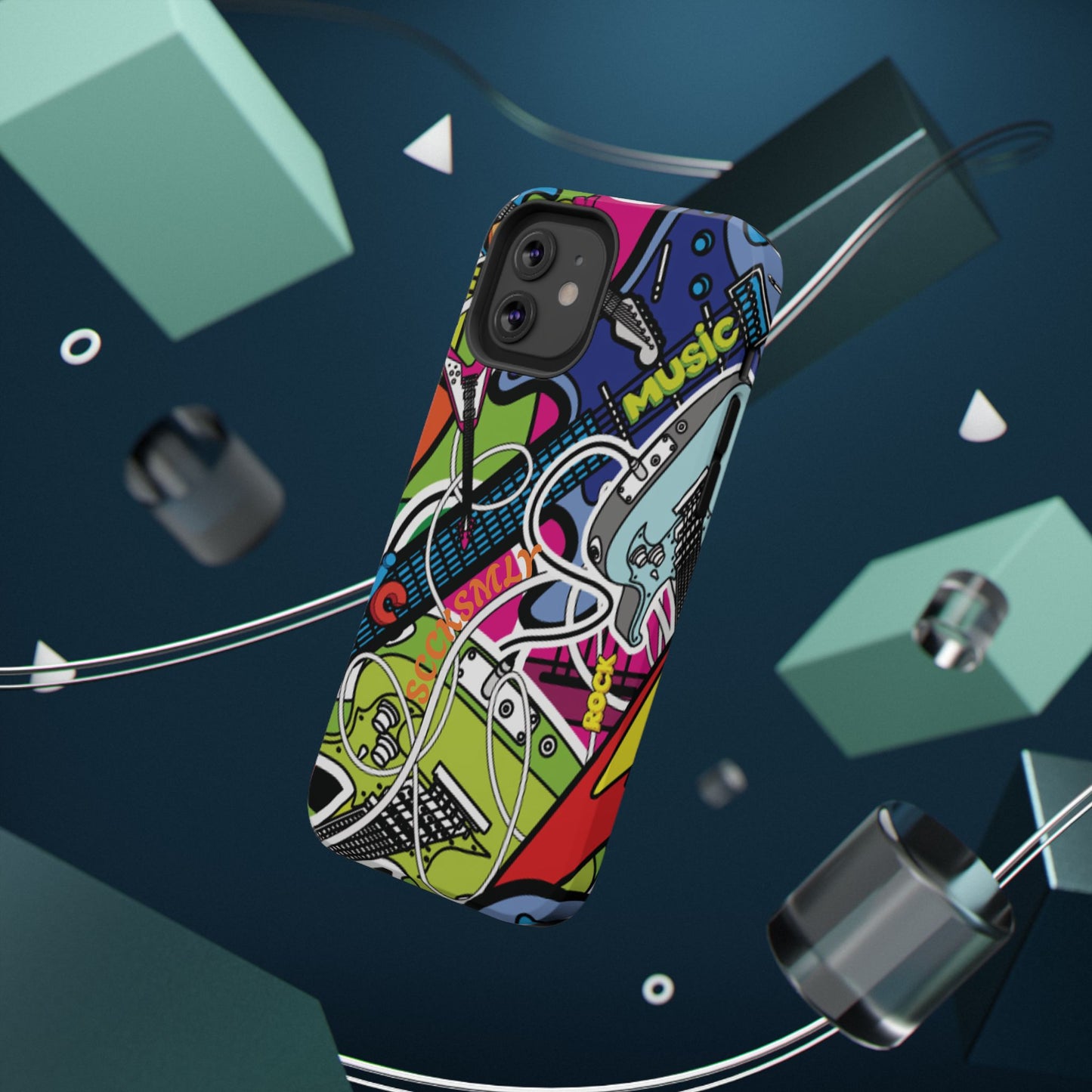 KaleidoWoah Tough Phone Case for Apple