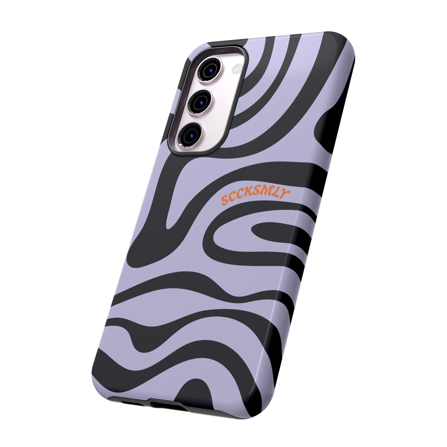 Purple Swirl Phone Case for Samsung