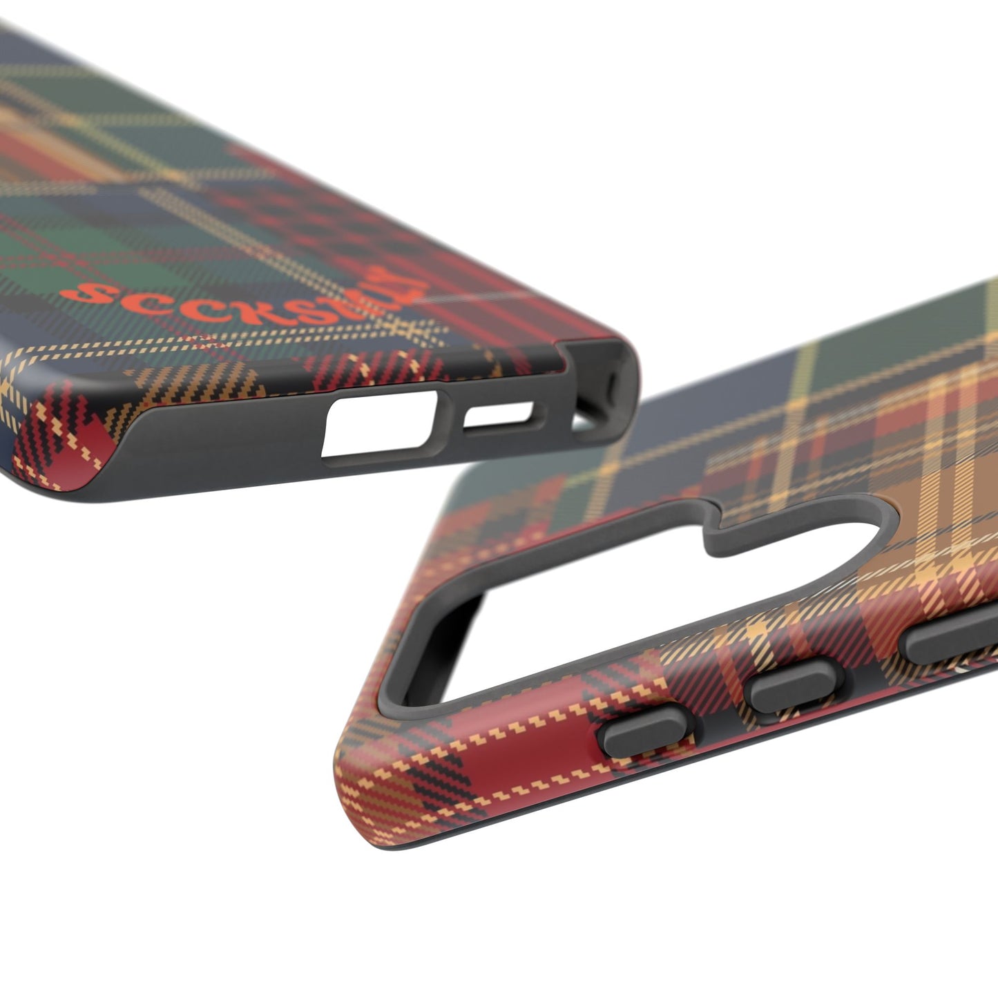 Heritage Hues Patchwork Tough Phone Case for Samsung