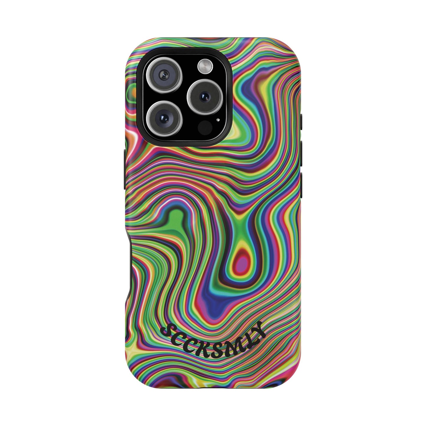 Acid Swirl Phone Case for Apple