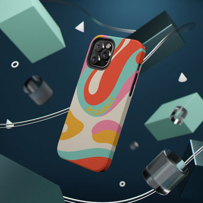 Psychodelic Acid Swirl Phone Case for Apple
