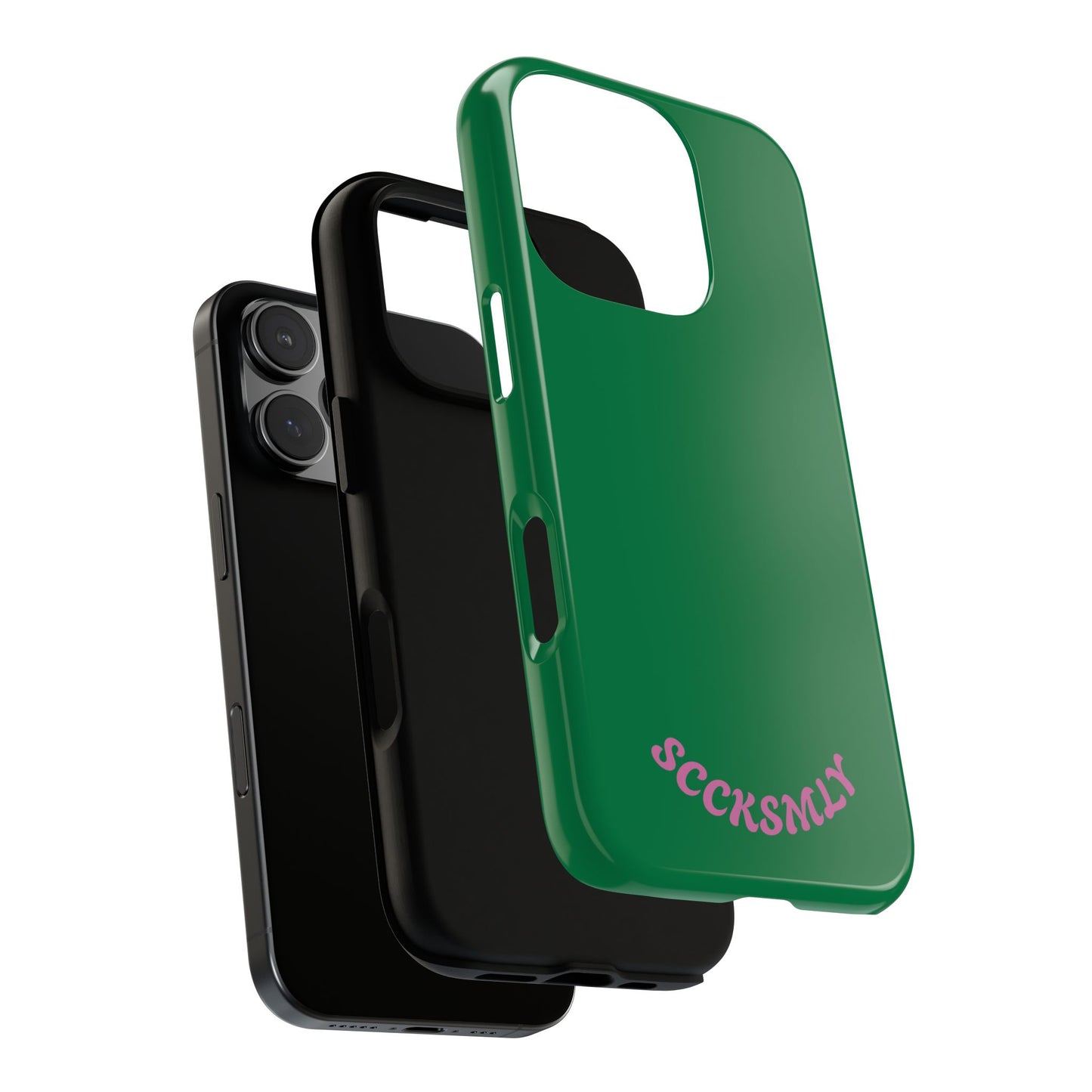 SOLID Garden Pink Tough Case for Apple