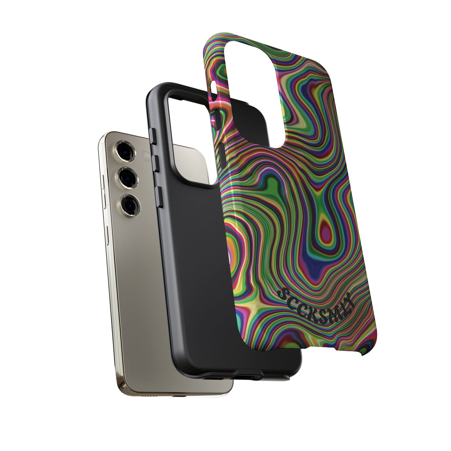 Acid Swirl Phone Case for Samsung