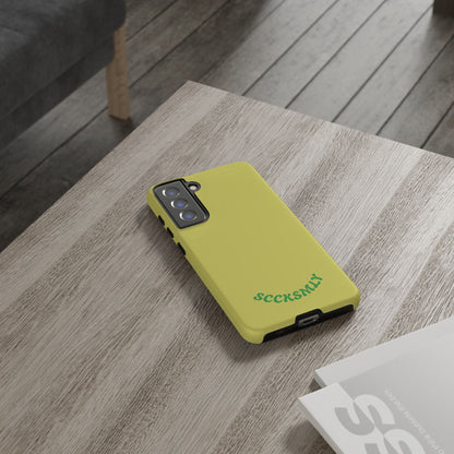 SOLID Lemon Pop Tough Case for Samsung