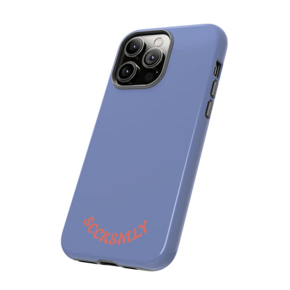 Periwinkle Blue Tough Phone Case for Apple