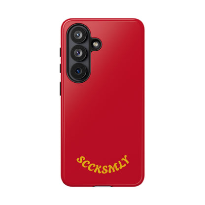 SOLID Calm Cherry Tough Case for Samsung