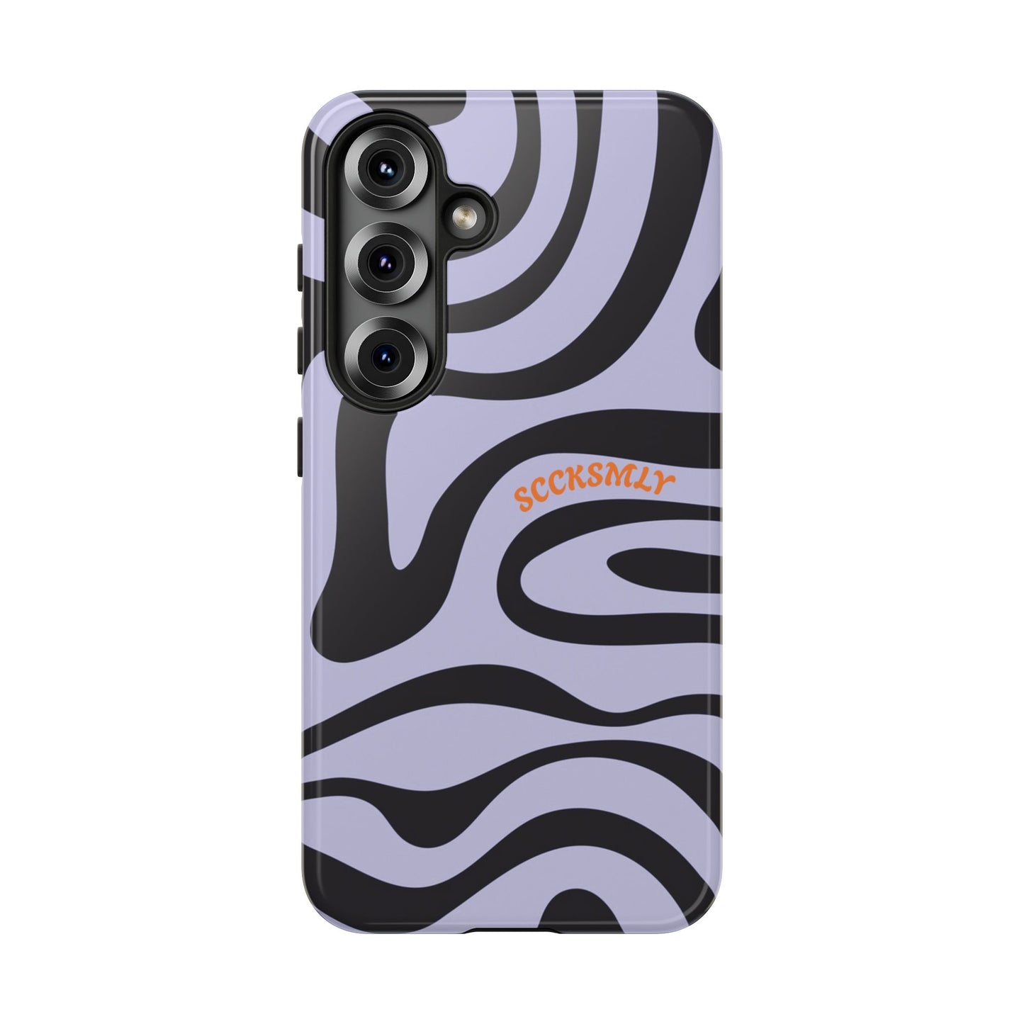 Purple Swirl Phone Case for Samsung