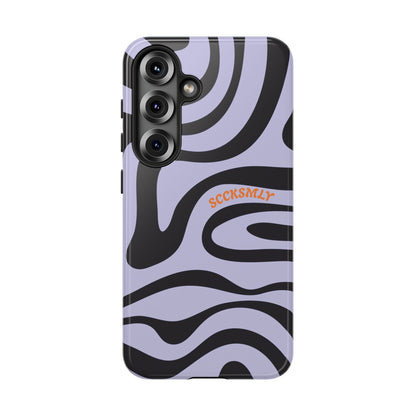 Purple Swirl Phone Case for Samsung