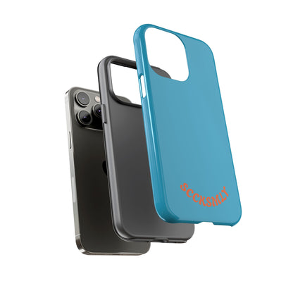 SOLID Blue Spook Tough Case for Apple
