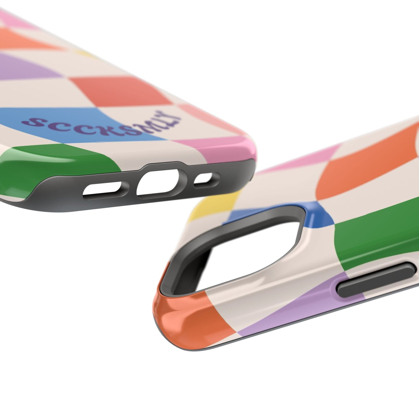 Checker Flicker Phone Case "IOS or Apple"