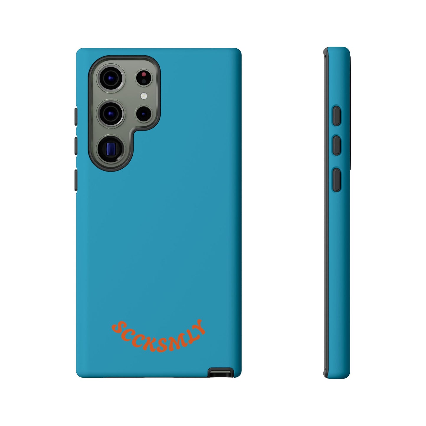 SOLID Blue Spook Tough Case for Samsung