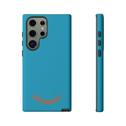 SOLID Blue Spook Tough Case for Samsung