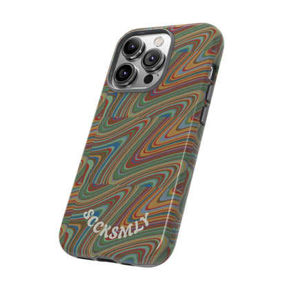 Earthly Waves Tough Phone Case for Apple