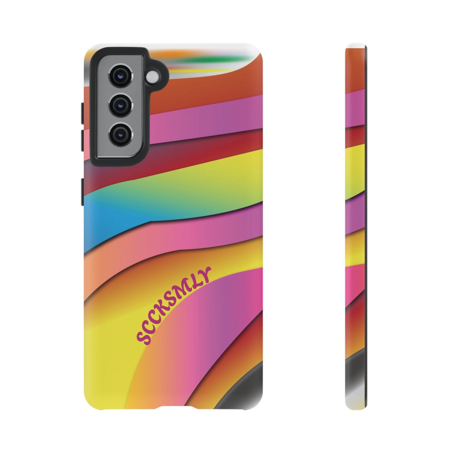 Modern Retro Rainbow Phone Case for Samsung