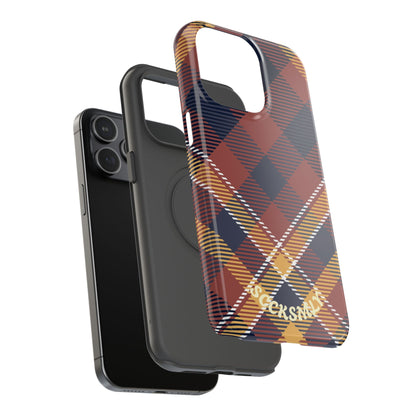 Harvest Tartan Phone Case for Apple