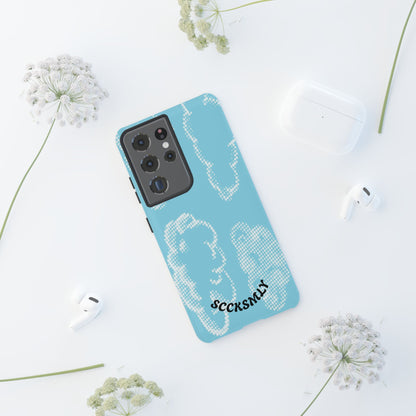 Comic Dot Sky Tough Phone Case for Samsung