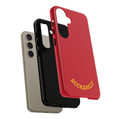 SOLID Calm Cherry Tough Case for Samsung