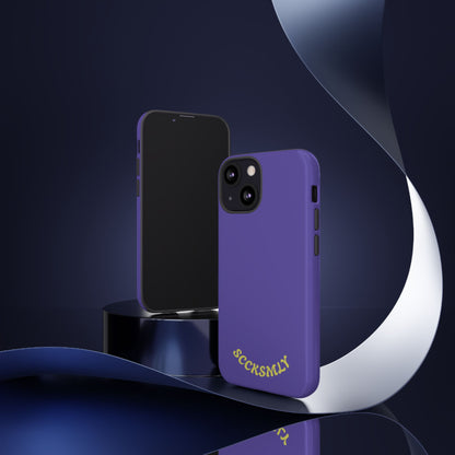 SOLID Dreamy Dusk Purple Tough Case for Apple