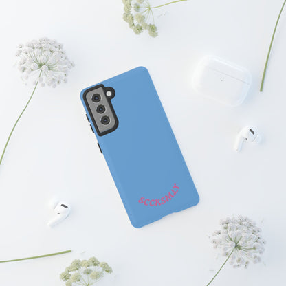 SOLID Blue Candie Tough Case for Samsung