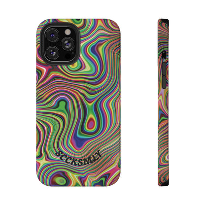 Acid Swirl Phone Case for Apple