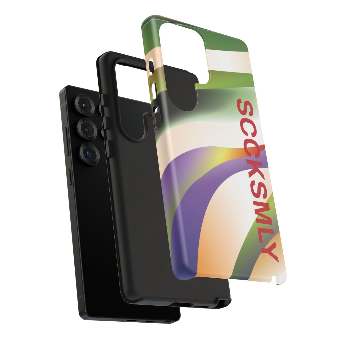 Green Waves Phone Case for Samsung