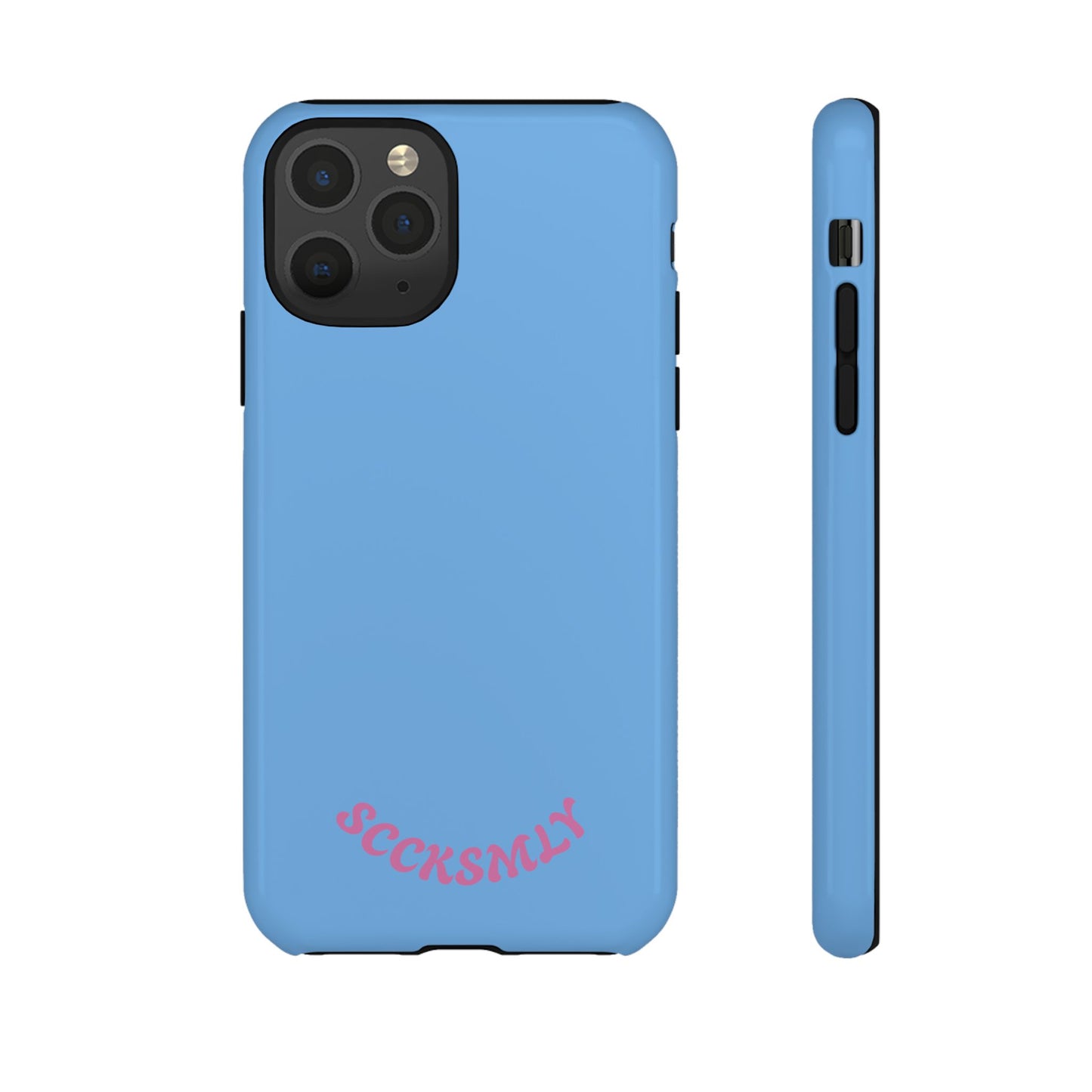 SOLID Blue Candie Tough Case for Apple