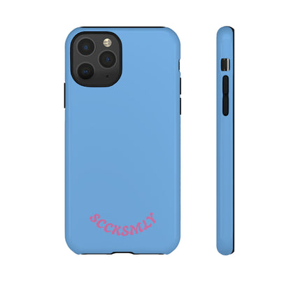 SOLID Blue Candie Tough Case for Apple