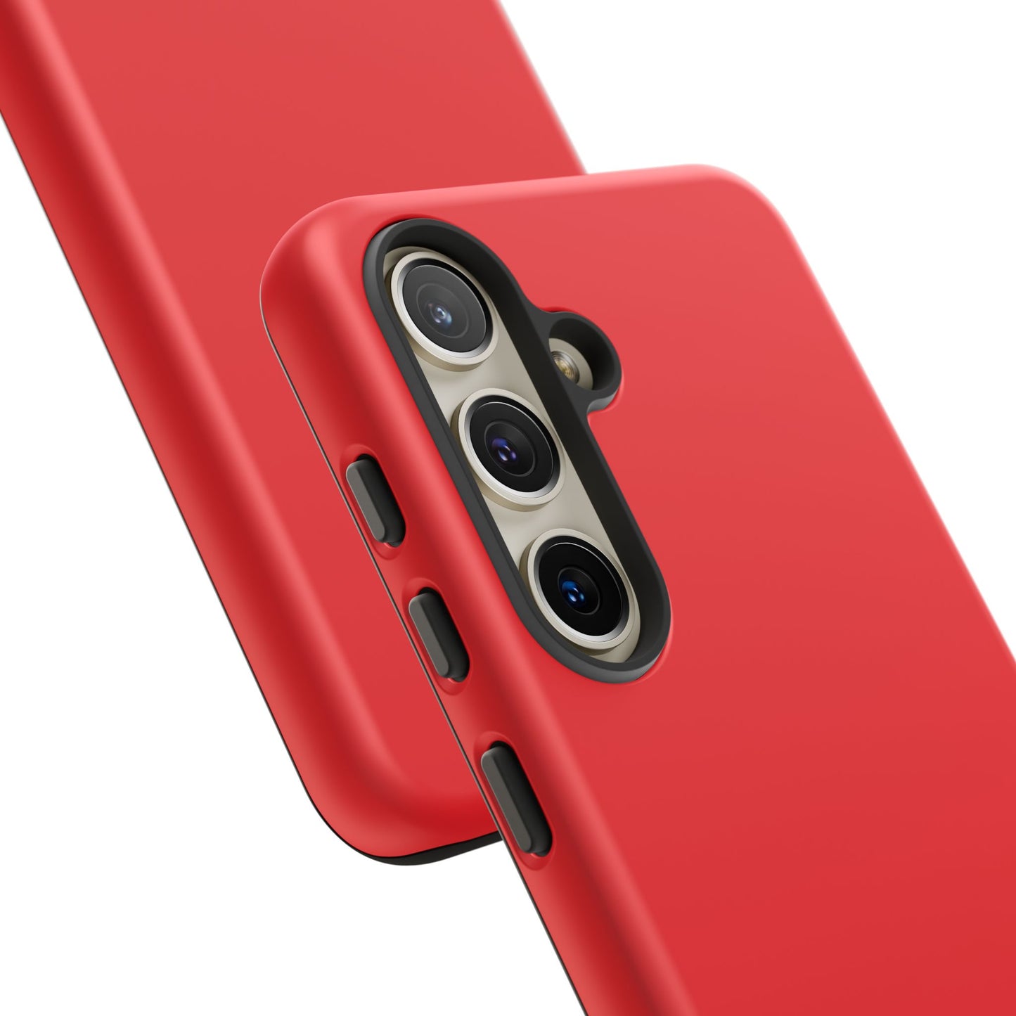 SOLID Screaming Red Tough Case for Samsung