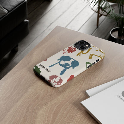 Paws & Portraits Tough Phone Case for Apple