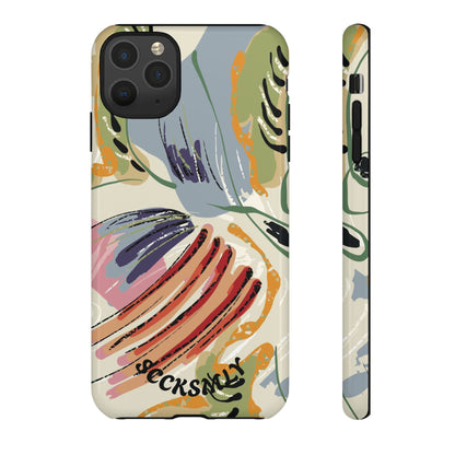 Botanical Strokes Palette Tough Phone Case for Apple