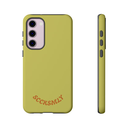 SOLID Lemon Dijon Glaze Tough Case for Samsung