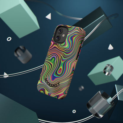 Acid Swirl Phone Case for Apple
