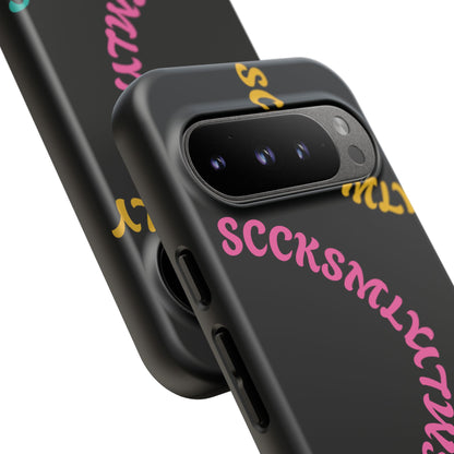 Y2K Wavy Script Tough Case for Google Pixel