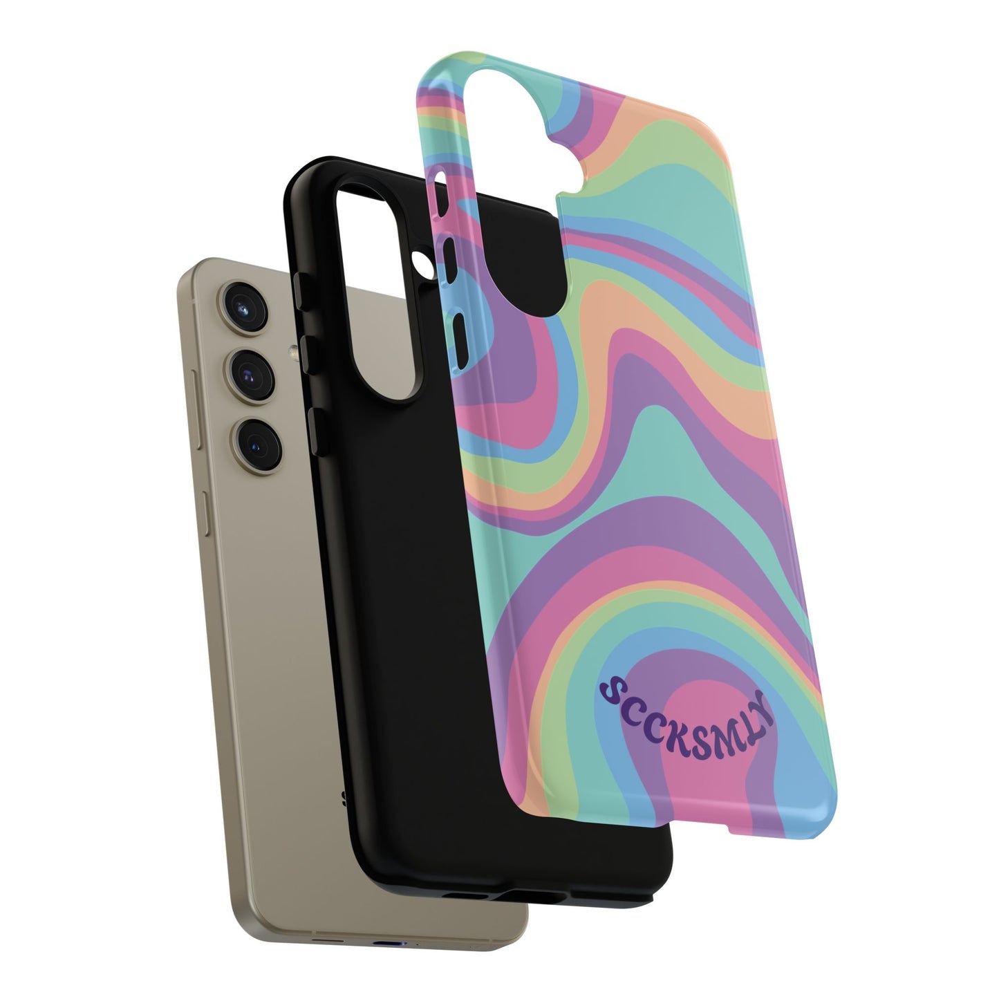 Pastel Swirl Phone Case for Samsung