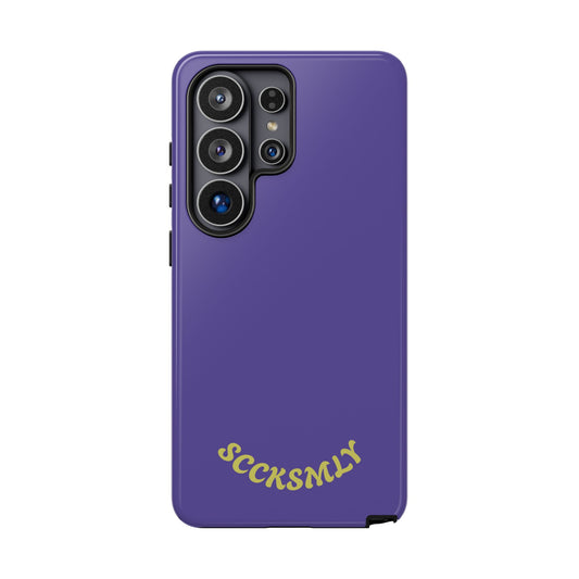 SOLID Dreamy Dusk Purple Tough Case for Samsung