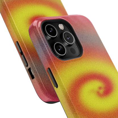 Toxic Spiral Tough Phone Case for Apple