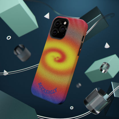 Toxic Spiral Tough Phone Case for Apple