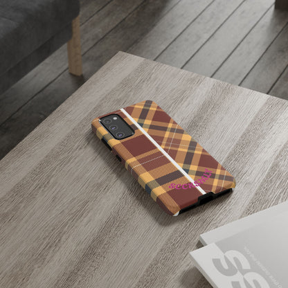 Autumn Plaid Phone Case for Samsung