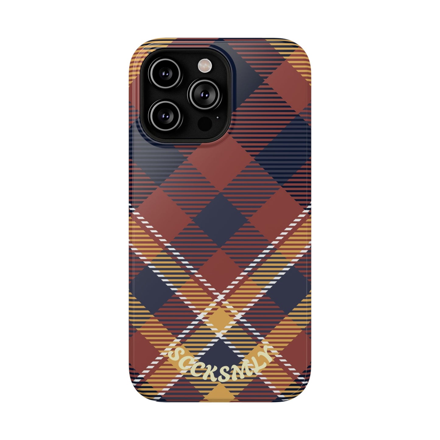 Harvest Tartan Phone Case for Apple