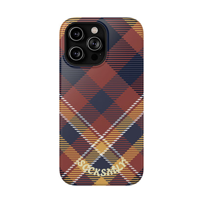 Harvest Tartan Phone Case for Apple