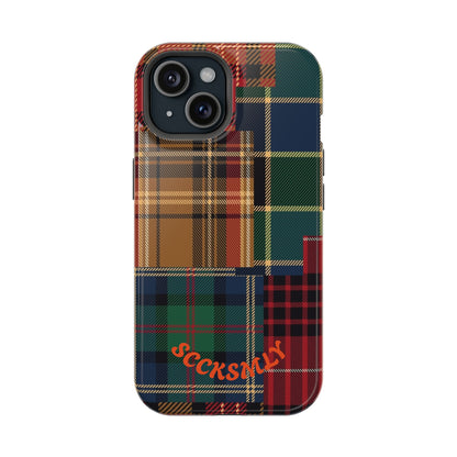 Heritage Hues Patchwork Tough Phone Case for Apple