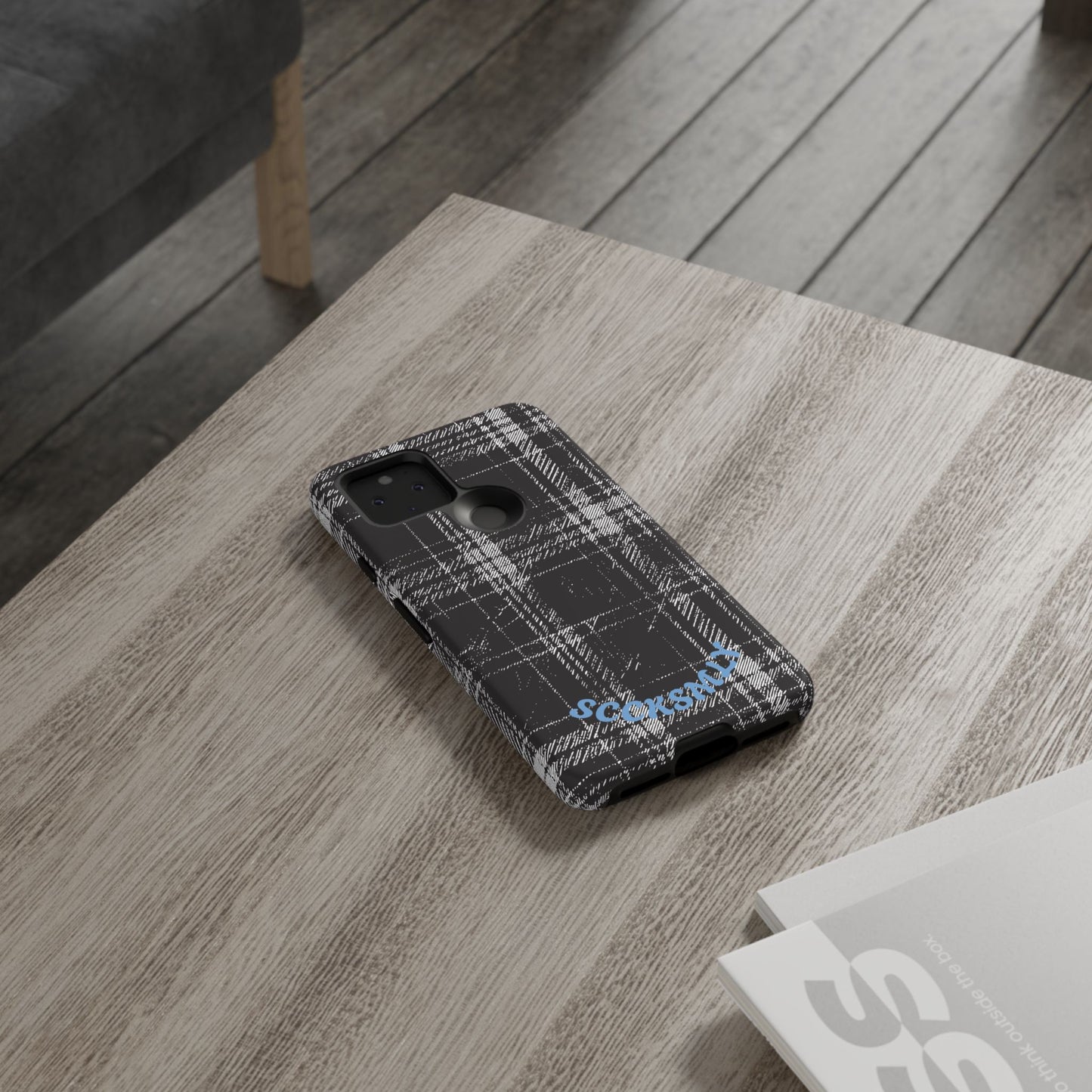 Smoky Grungy Plaid Phone Case for Google Pixel