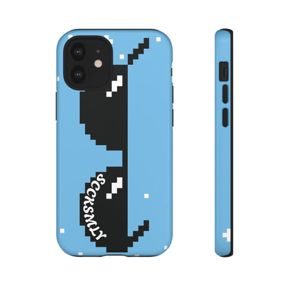Pixel Glass Tough Phone Case for Apple