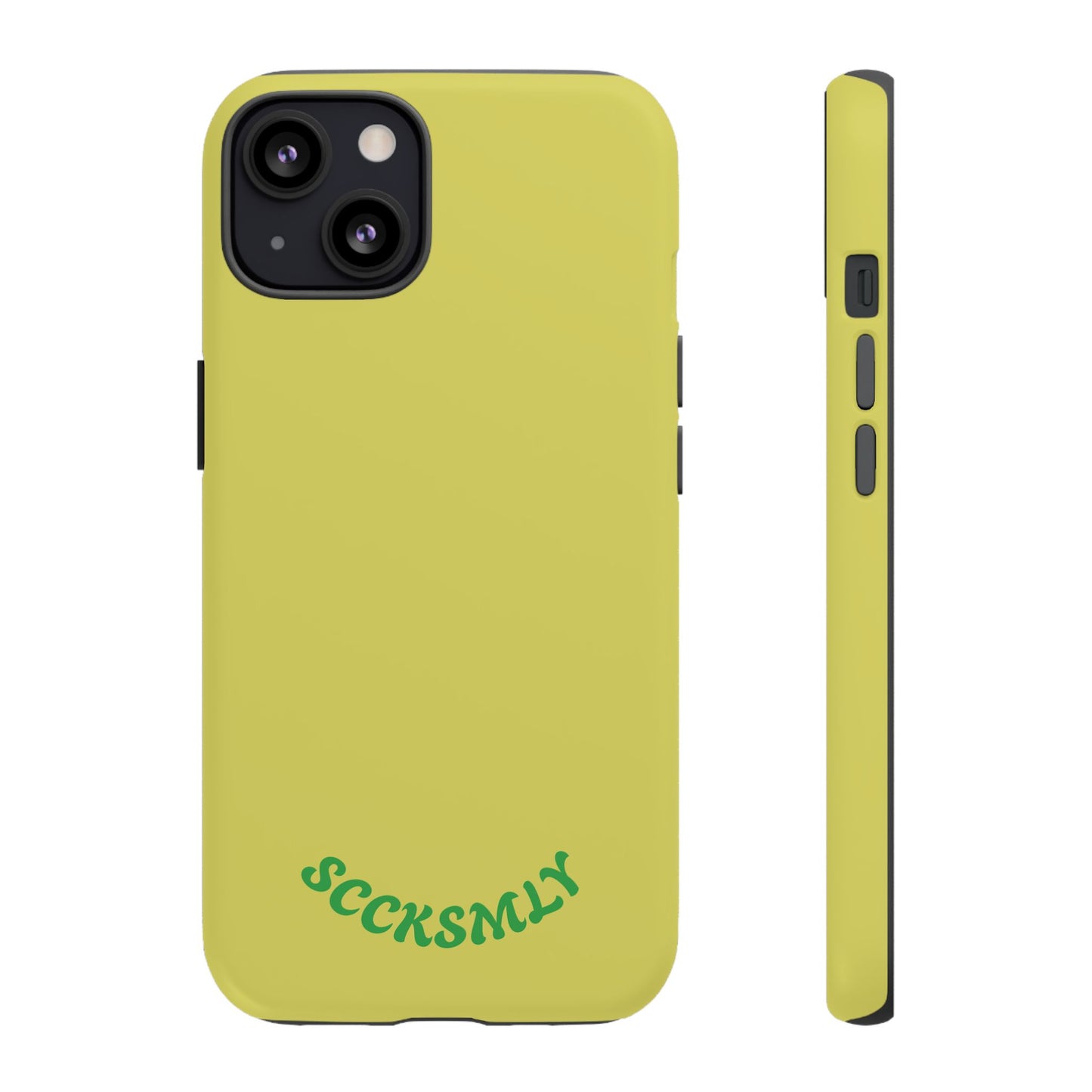 SOLID Lemon Pop Tough Case for Apple