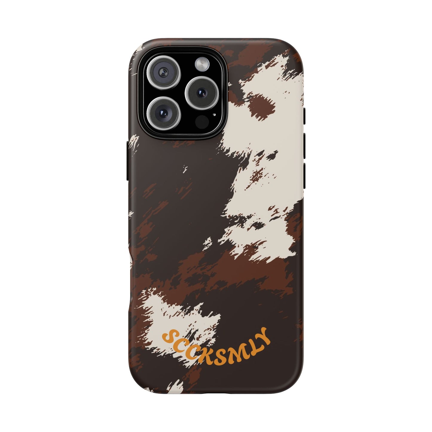 Sooo Cowboy Orange Tough Phone Case for Apple