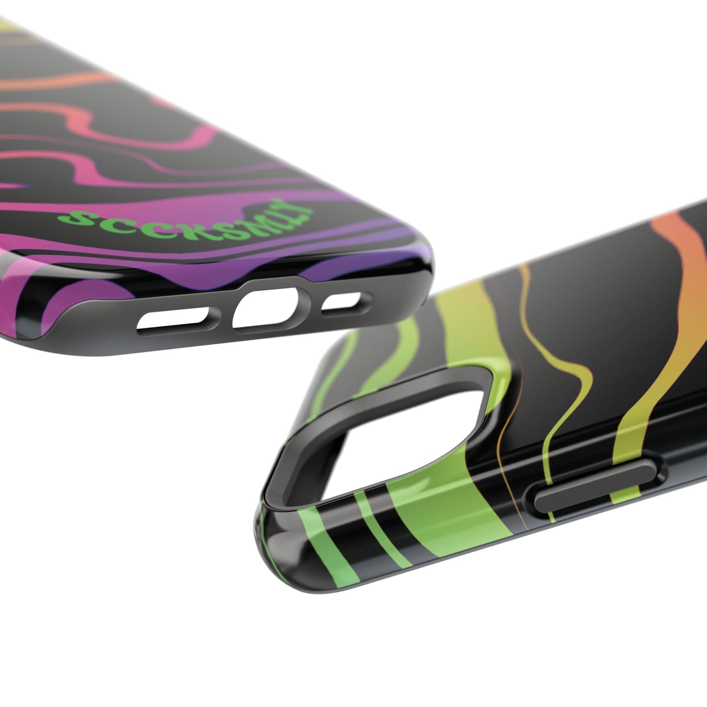 Dark Rainbow Phone Case for Apple