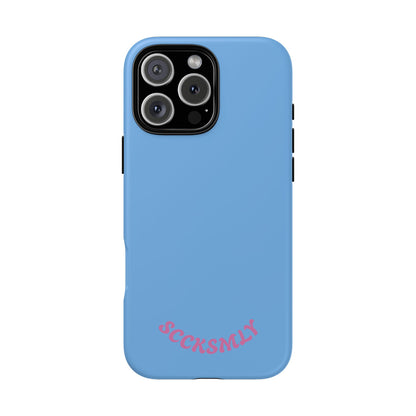 SOLID Blue Candie Tough Case for Apple